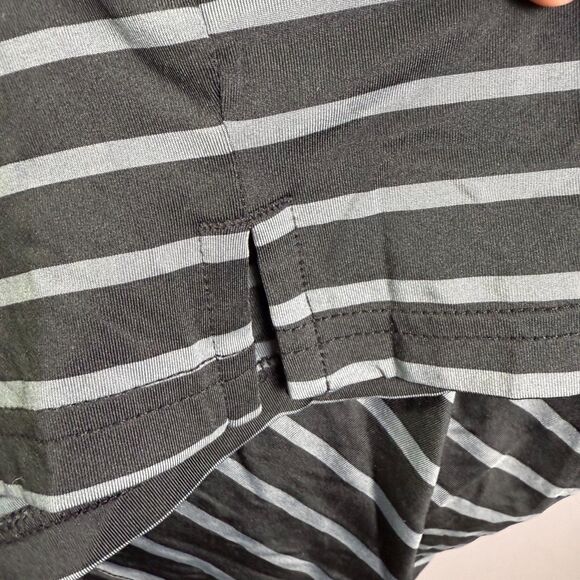 Drake Performance Stretch Polo, Black and Gray Striped, Sz XL, Golf Shirt 2/$25 - Picture 7 of 11